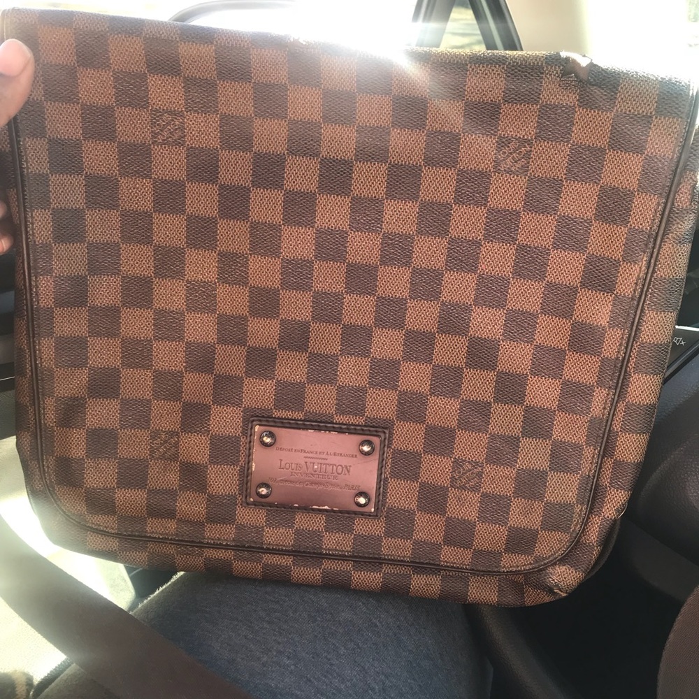 Men’s Louis Vuitton Damier Ebene Canvas Brooklyn